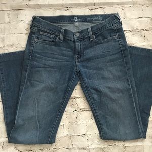 OG Y2K SFAM 7 for all Mankind Straight Leg Jeans Size 29